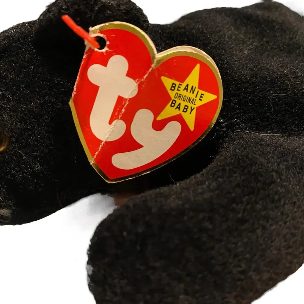 LOT of 5 RARE TY Beanie Babies 1993 - 2001 PVC & PE Pellets (1) with Tag ERROR